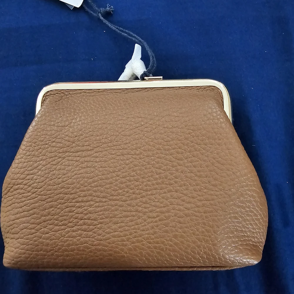 Dooney & Bourke Brown Leather Coin Purse - Picture 3 of 4